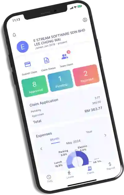 E-Claim-Employee-Dashboard